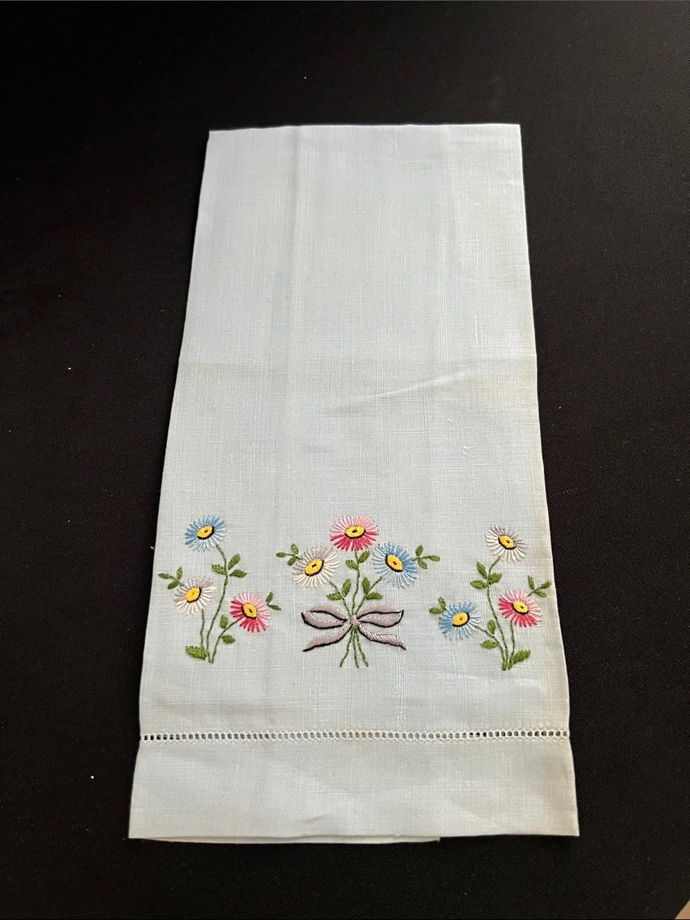 Vintage Linen Tea Towels made in Ireland